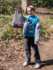 A bag full of sweet treasures!  (Photo by Michael Mitchell)