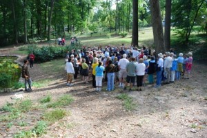 Visitors explore Tregaron during "What's Out There Weekend" - Sept. 26, 2010