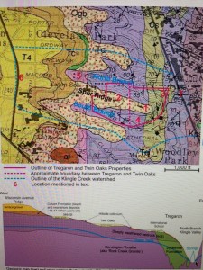 Tregaron geo map